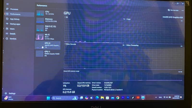 Dell i7 8th Generation workstation 5