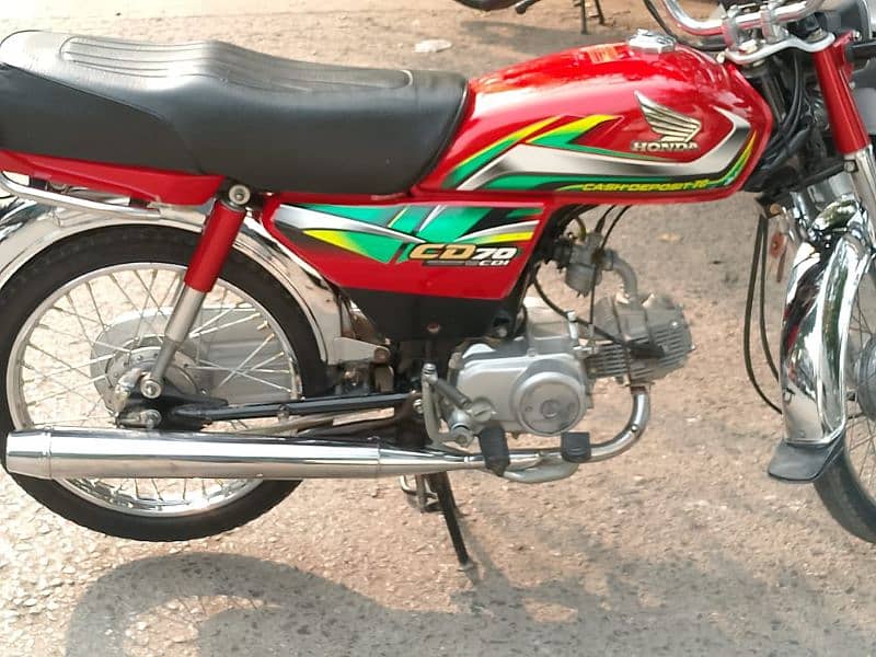 Honda cd 70 2022 model in good condition 0