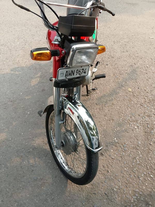 Honda cd 70 2022 model in good condition 1