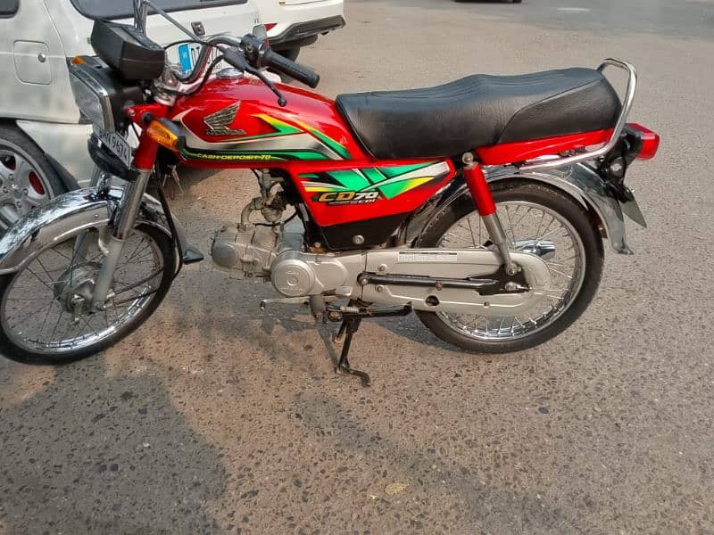 Honda cd 70 2022 model in good condition 2