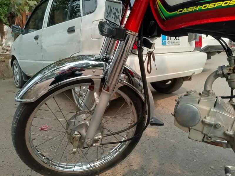 Honda cd 70 2022 model in good condition 3