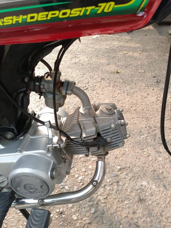 Honda cd 70 2022 model in good condition 5