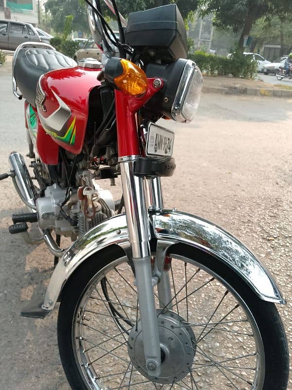 Honda cd 70 2022 model in good condition 6