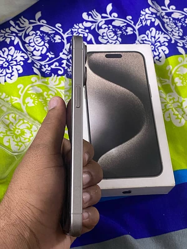 iPhone 15 pro max 256gb pta approve 8