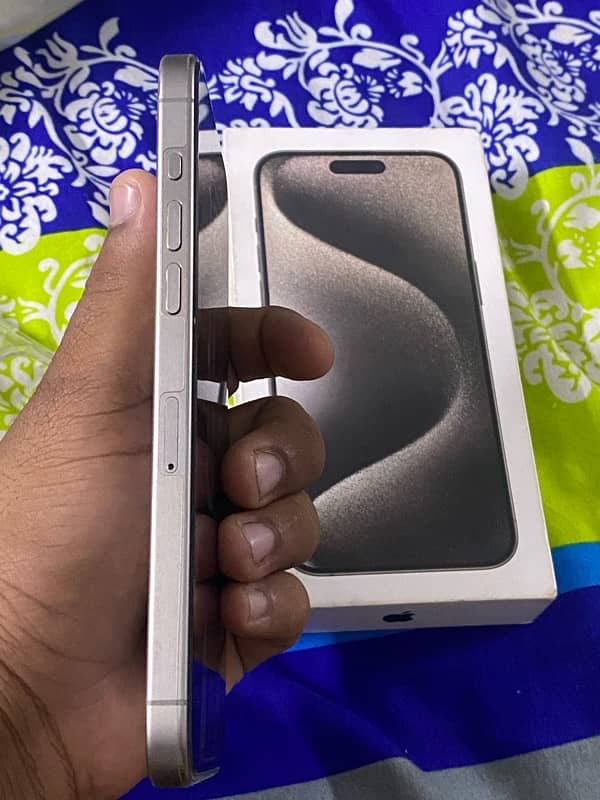 iPhone 15 pro max 256gb pta approve 10