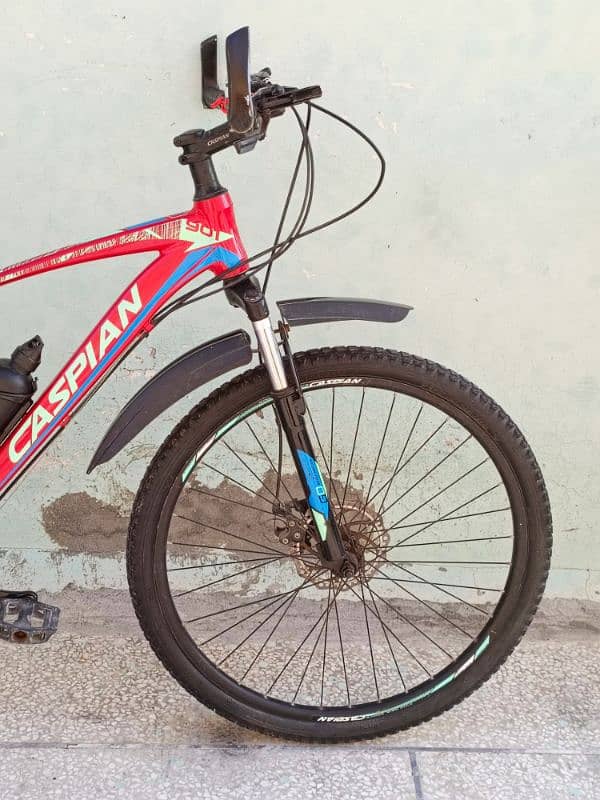 03325251282 Caspian Imported Cycle Alluminium Body Zabardast Condition 8