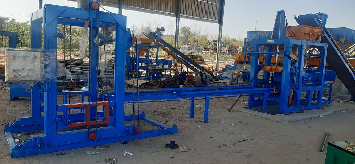 Concrete Pavers & Blocks making machinery for sale in Lahore 7