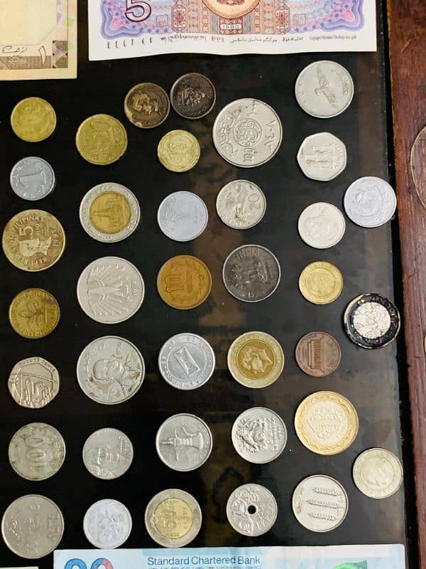 currency collection coins and notes 5