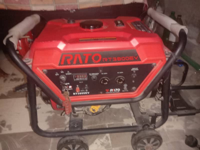 Rato new 3kva Generator with gas kit 0