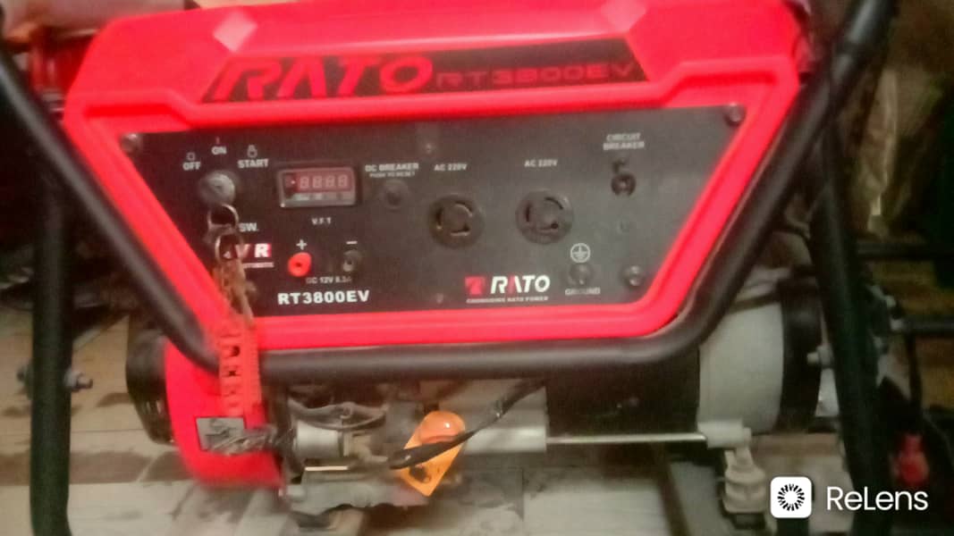 Rato new 3kva Generator with gas kit 1