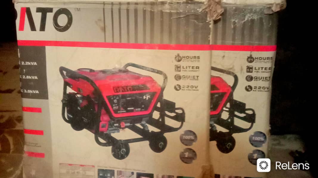 Rato new 3kva Generator with gas kit 5