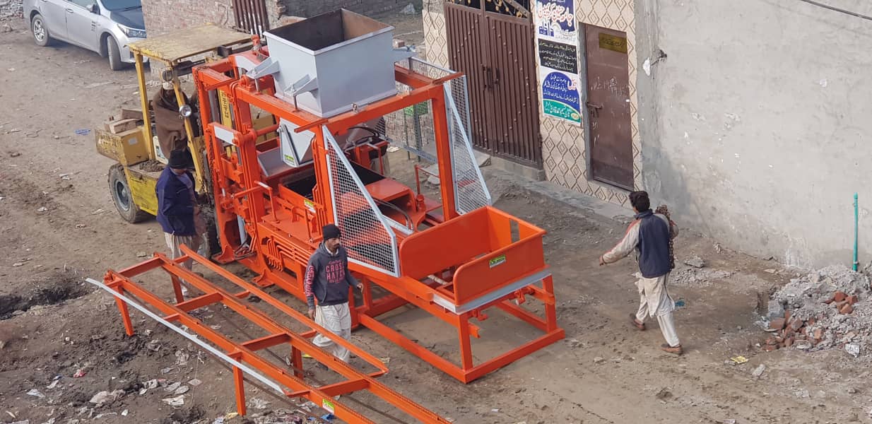 Paver Making Machine/ Concrete Paver block machine sale in pakistan 7