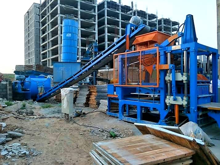 Paver Making Machine/ Concrete Paver block machine sale in pakistan 18