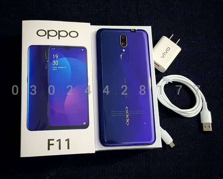 Oppo F 11 Dual sim PTA Approved full Box 10/10 0