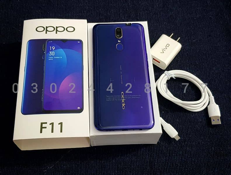 Oppo F 11 Dual sim PTA Approved full Box 10/10 3