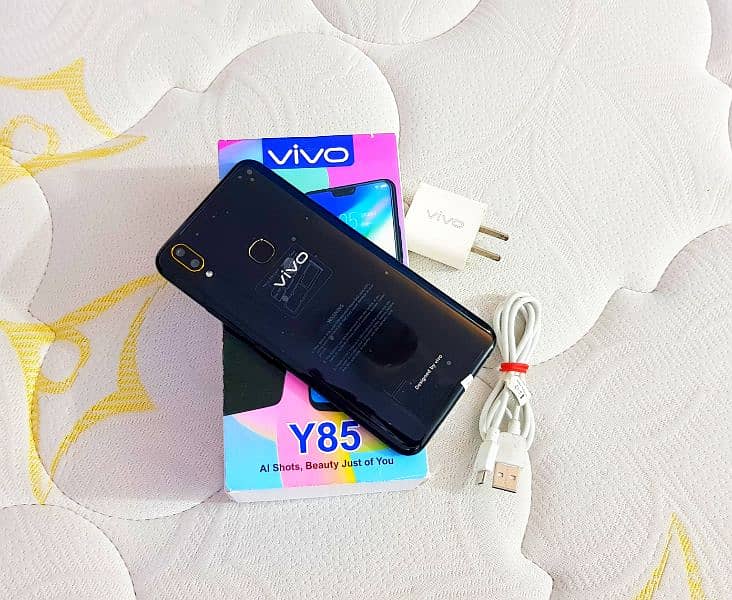 Vivo Y 85 Dual sim 6 gb 128 gb PTA Approved full Box 0