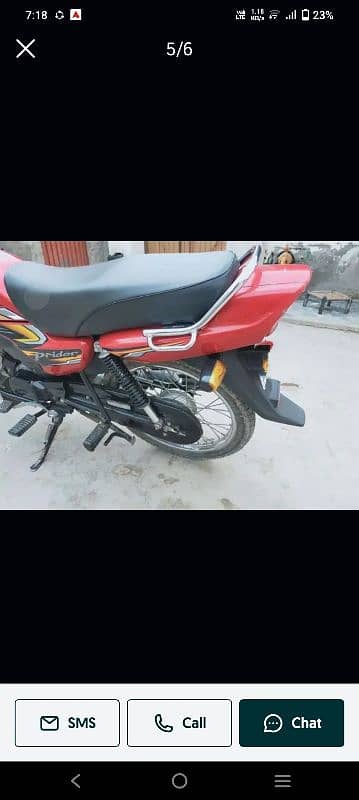 Honda prider 100cc 5