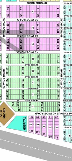 120 Sq Yd Plot Sale In Saadi Garden Block 2 Scheme 33 Karachi (West Open) 0