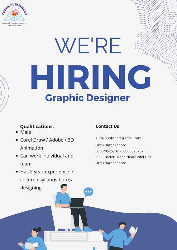 We are Hiring Graphic Designer 0