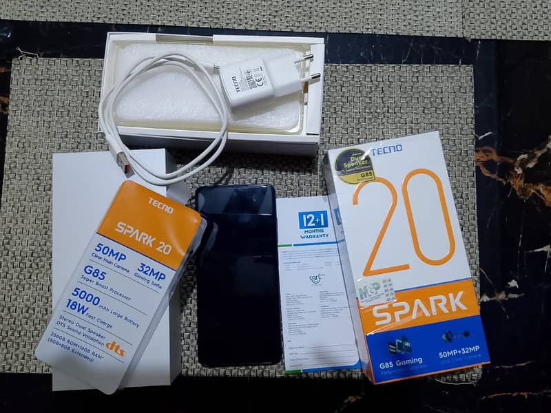 Tecno Spark 20 (8-256) Brand New Ful Waranty Scratchless 0