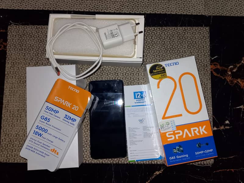 Tecno Spark 20 (8-256) Brand New Ful Waranty Scratchless 3