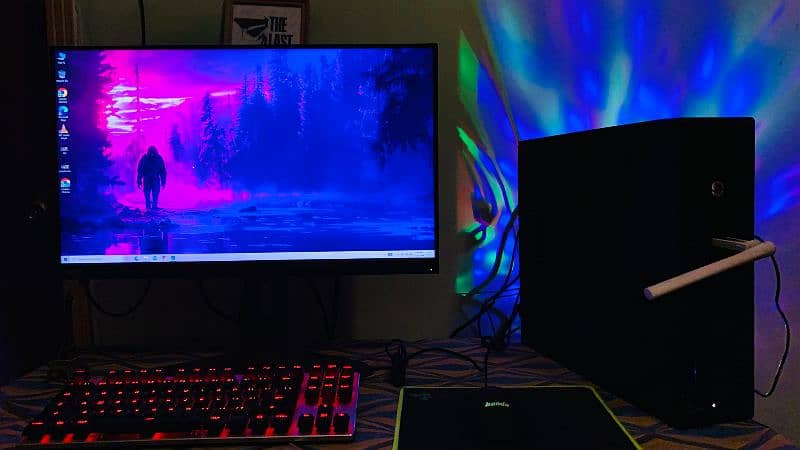 GAMING SETUP with Borderless 2k Screen 24" 1