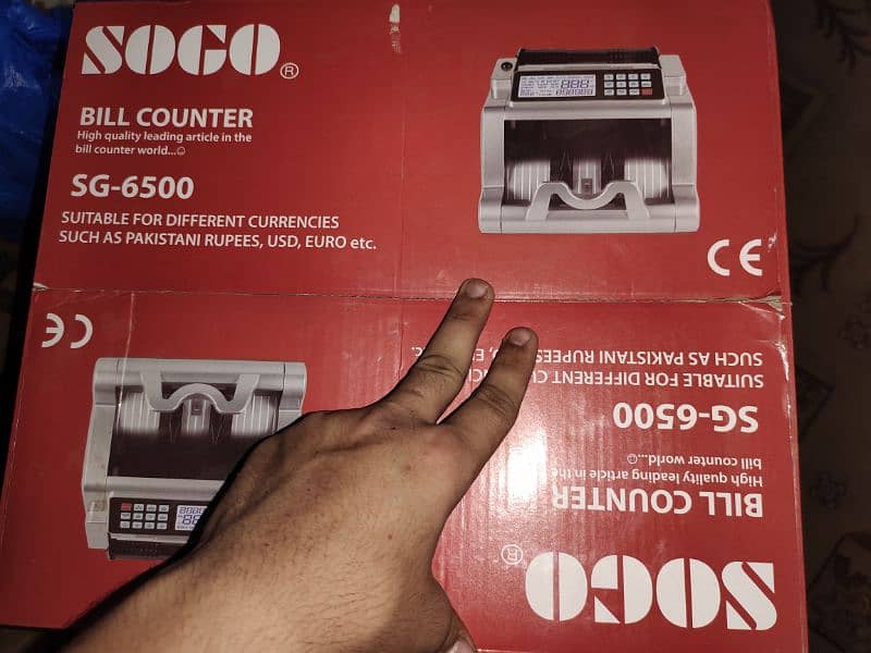 sogo_sg_6500  cash counting machine  new no use 6