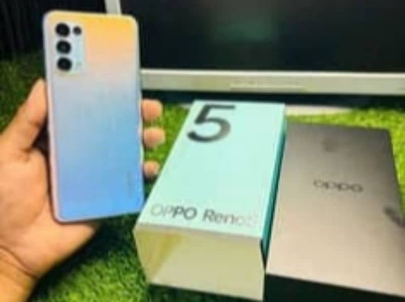 oppo Reno 5 full Box 10/10 0