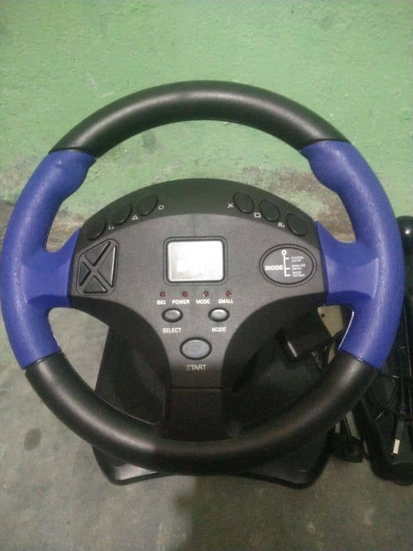 gaming steering wheel pc or ps hr kisi k sath conect ho jay ga 2