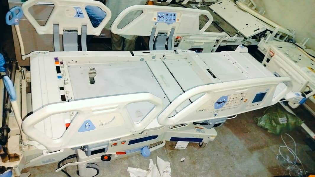 Hospital bed , Electric bed, hilrom bed ICU Bed, OPRATING TABLE IMPOR 0