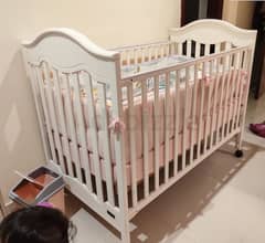 Wooden Baby Crib / Cot (Juniors by Babyshop)