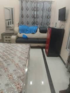 Full Furnished 1 Bed Room Ideal For Bachelor In New Super Town In Rent