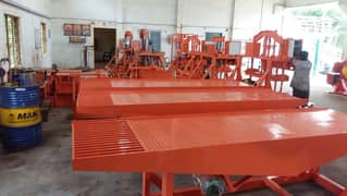 Vibration table for Paver Tiles and floor tile making molds