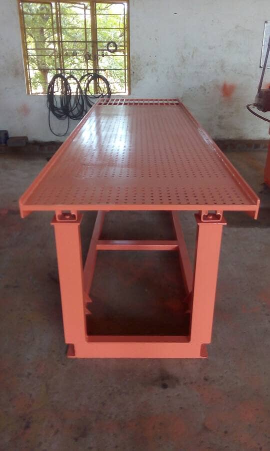 Vibration table for Paver Tiles and floor tile making molds 5