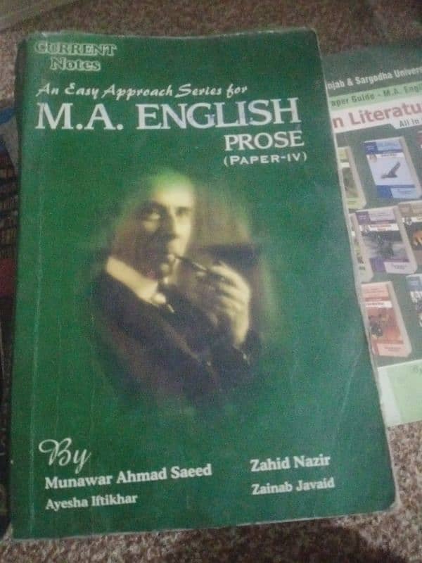 MA English books 4