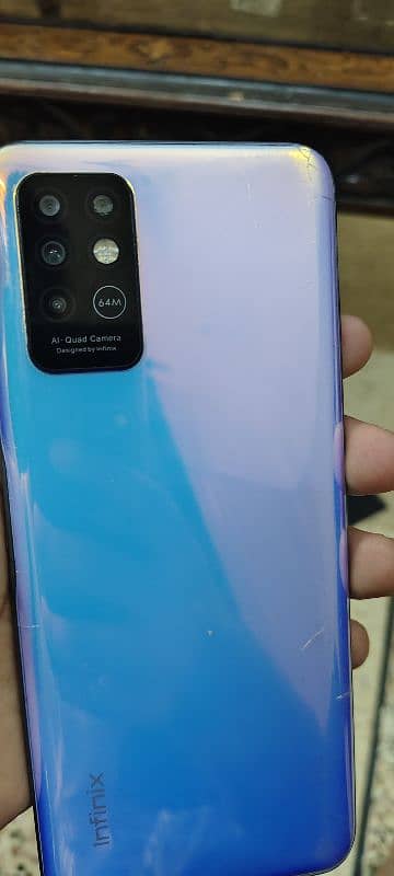 Infinix note 8  6/128 pta proved with box condition 10/7 5