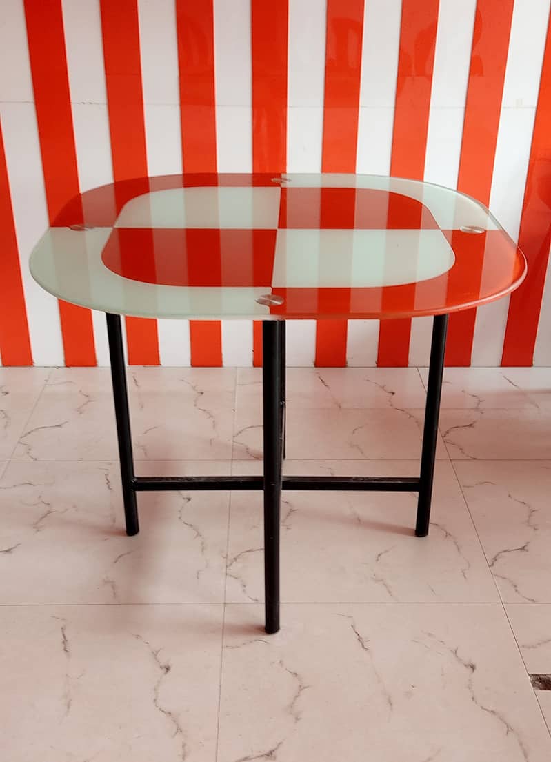 Selling Fancy Table Set in Orange Color 3