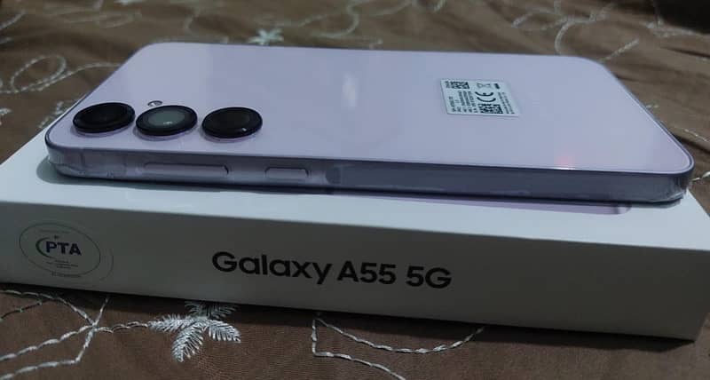 samsung A55 juat 2 week use all ok compelete mobile all ok urgent sell 2