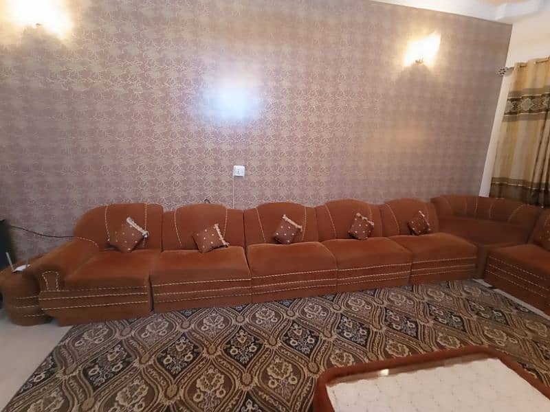 L Shaped sofa set 4