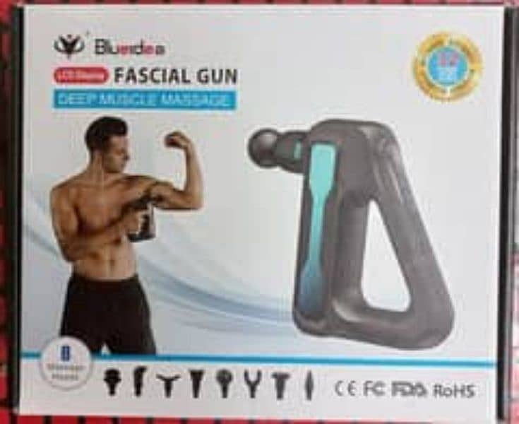 Cordless Fascial Gun Deep Muscle Vibrating Massager Gun - 32 Speed 0