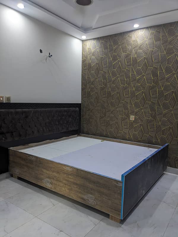 Single Bed Furnished Flat Available For Rent Citi Housing Gujranwala 0