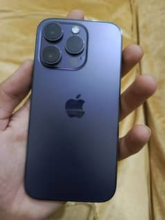 Iphone 14 Pro Purple 10/10 Condition Waterpack