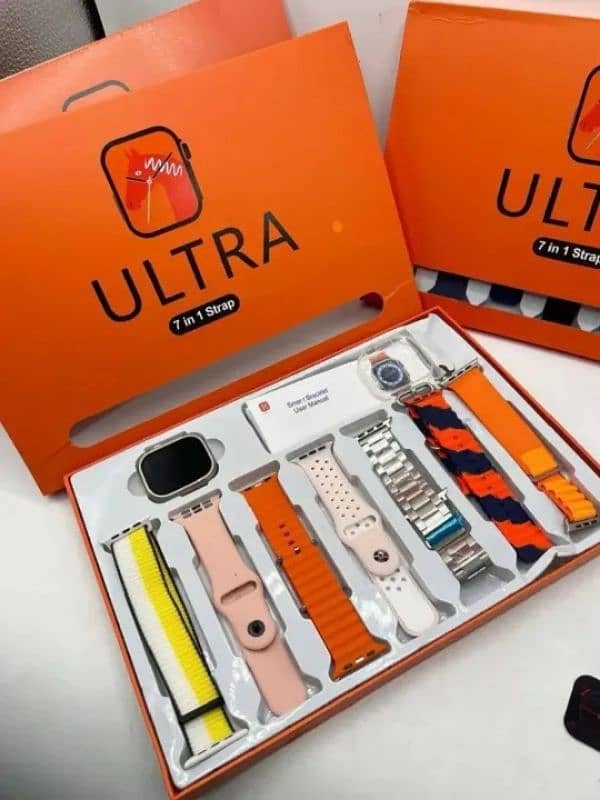 Ultra 7 in 1 strap Smart watch 0