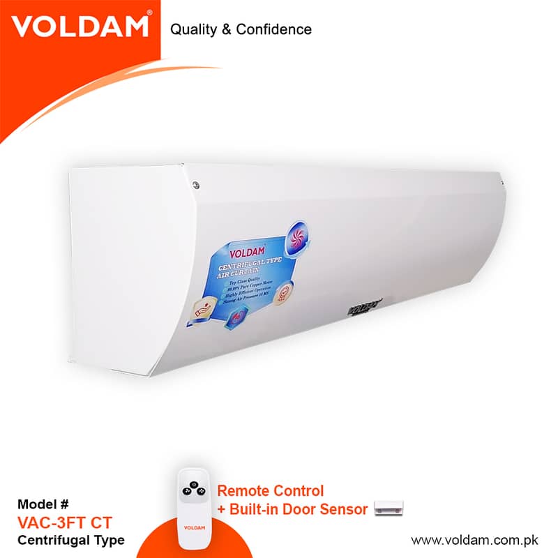 VOLDAM AIR CURTAIN CENTRIFUGAL TYPE 0