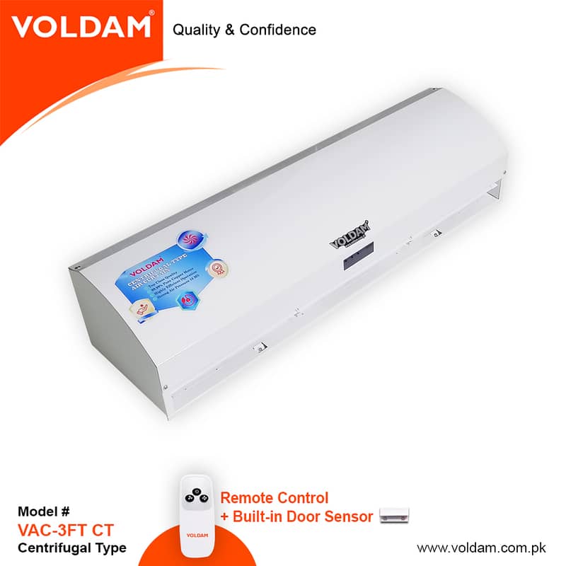 VOLDAM AIR CURTAIN CENTRIFUGAL TYPE 2