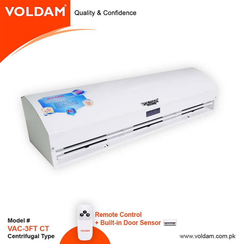 VOLDAM AIR CURTAIN CENTRIFUGAL TYPE 3