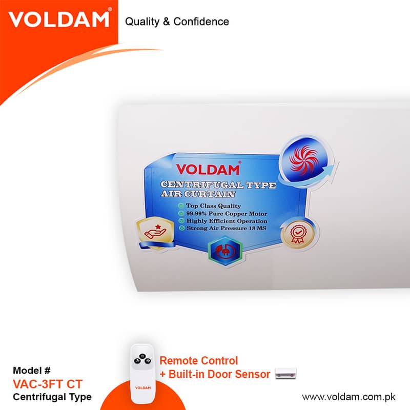 VOLDAM AIR CURTAIN CENTRIFUGAL TYPE 5