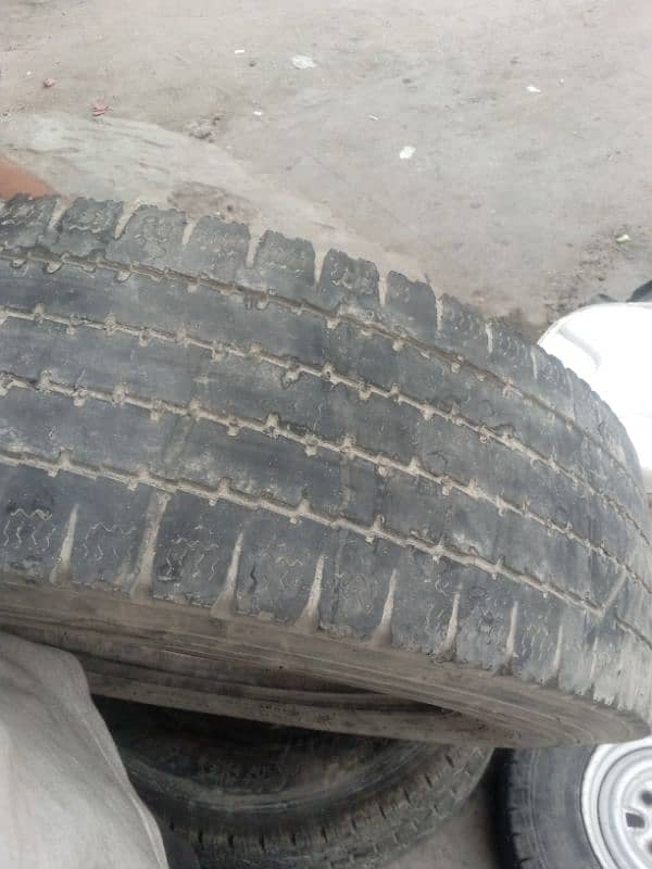 Tyres used in good condition 2