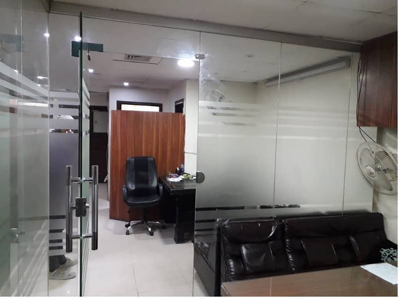 Investment Corridor and Builders offer Fully Furnished Area 850 Square feet corporate office Available for rent in Gulberg 3 Lahore 3