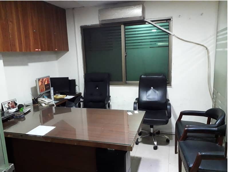 Investment Corridor and Builders offer Fully Furnished Area 850 Square feet corporate office Available for rent in Gulberg 3 Lahore 4